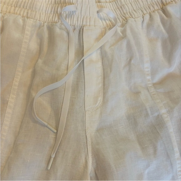 ATHLETA RETREAT HIGH RISE LINEN ANKLE PANT women’s size large - Picture 6 of 13